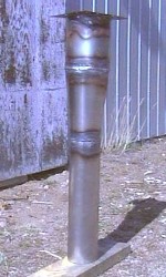 Fully welded pipe of the 'Tundra Jet' (c) 2003 Mike Kirney